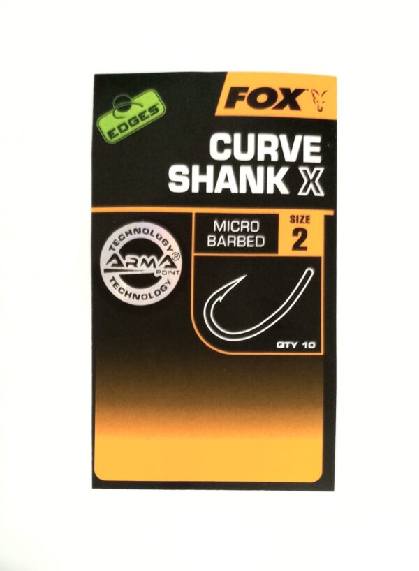 Przypon Karpiowy Slip D-Rig – Fox Curve Shank X – 25lbs - obrazek 8