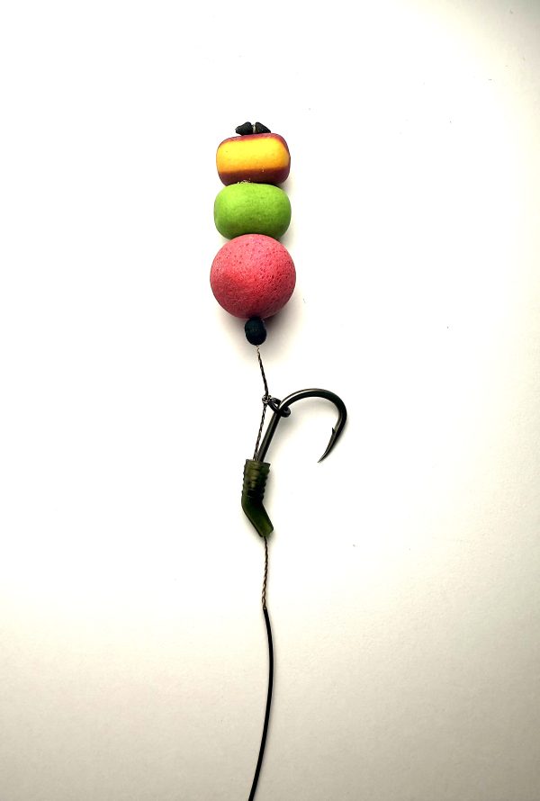 Przypon Karpiowy Blow Back Rig – FOX Wide Gape Beaked (Nr 4) – 25lbs. - obrazek 4