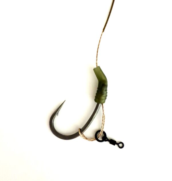 Przypon Karpiowy Slip D-Rig – Fox Curve Shank X – 25lbs