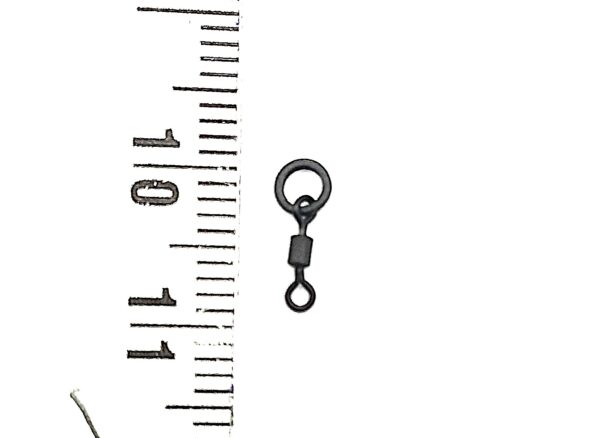 mikro krętlik karpiowy z kółkiem size 20 - obrazek 4