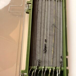 Zestaw 10 Przyponów Karpiowych Premium z Piórnikiem + Gratisy