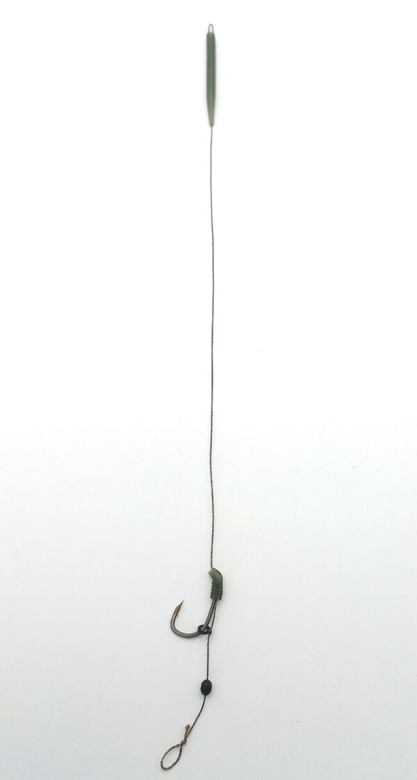 Przypon blow back rig-hak korda kamakura wide gape x (nr6)-plecionka miękka Korda 25lbs-długi włos - obrazek 5