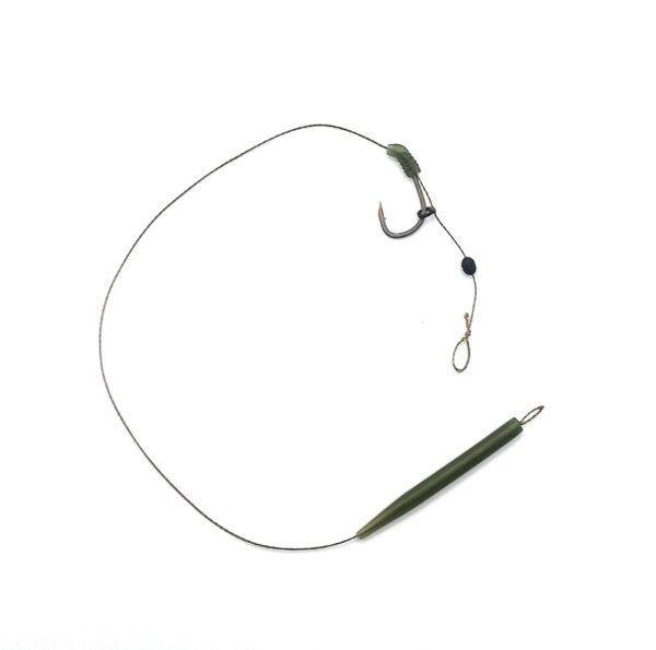 Przypon blow back rig-hak korda kamakura wide gape x (nr6)-plecionka miękka Korda 25lbs-długi włos - obrazek 3