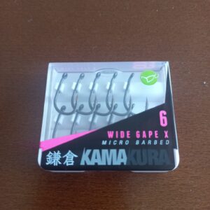 Przypon blow back rig-hak korda kamakura wide gape x (nr6)-plecionka w otulinie Korda 25lb