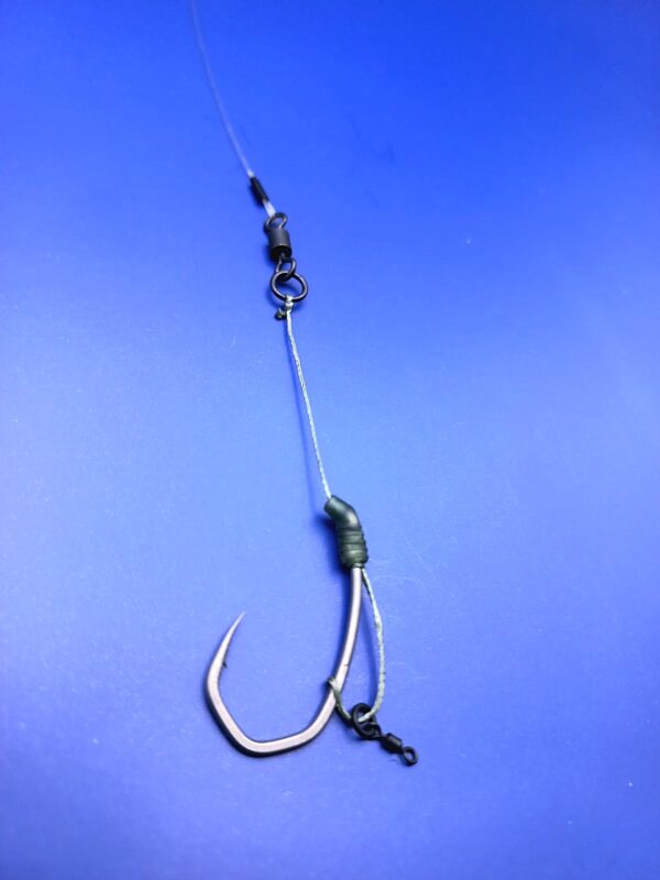 Przypon karpiowy Combi Rig -łamaniec hak nash long shank size 2 -Korda boom 35 lbs