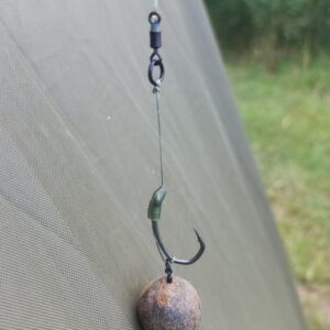 Przypon karpiowy Combi Rig -łamaniec hak nash long shank-Korda boom 35 lb